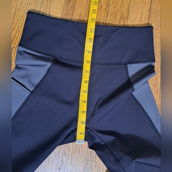 Zuda 7/8 Length Athletic Regular Z-Stretch Colorblocked Leggings Size S NWT - Picture 7 of 10